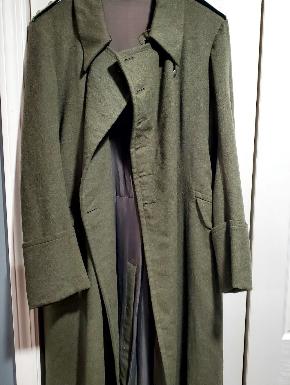 WWII WW2 German Wool Overcoat (Original)
